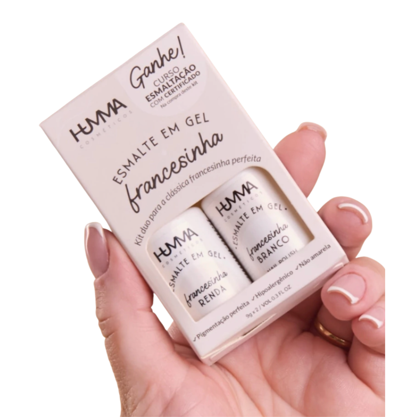 Humma French Manicure Gel Polish Kit