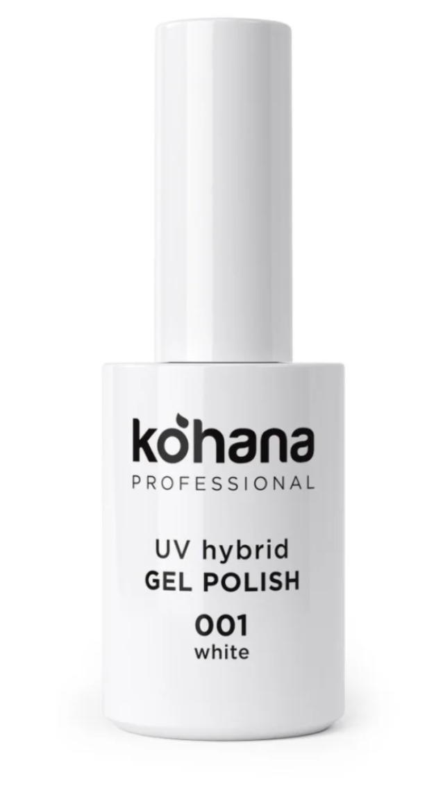 001 WHITE GEL POLISH 10ML