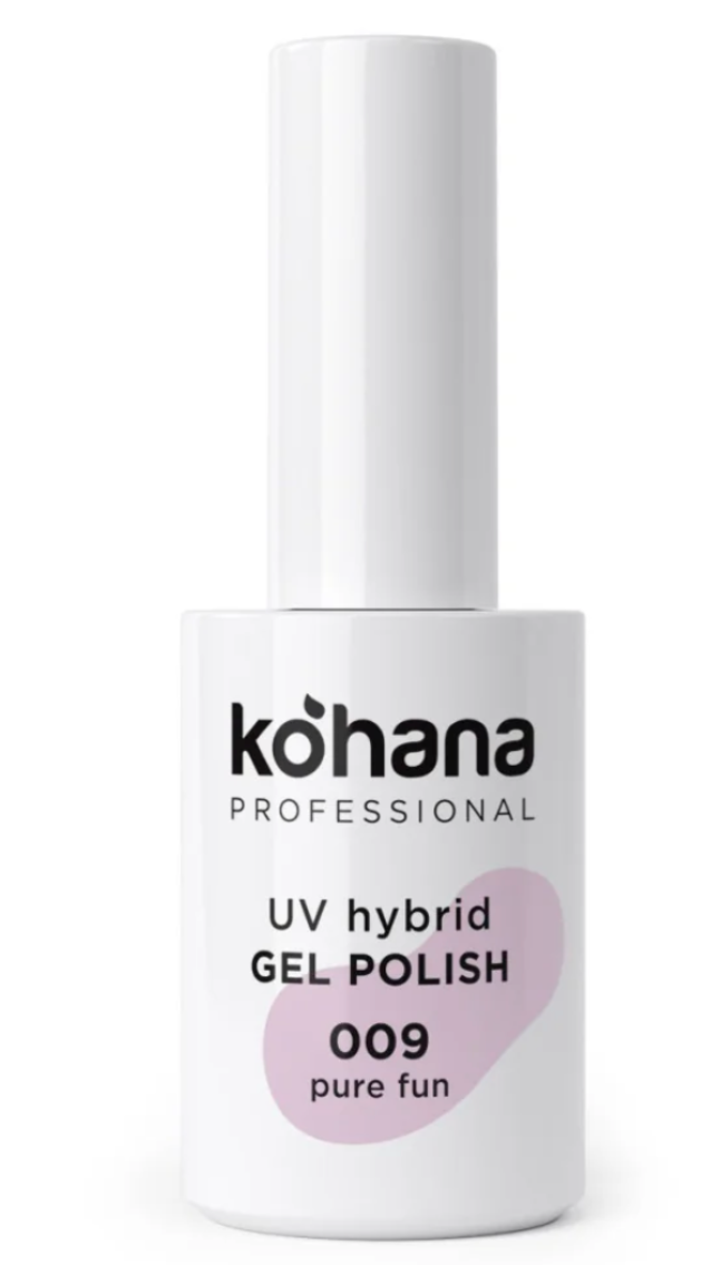 Kohana UV hybrid gel polish bottle on a white background