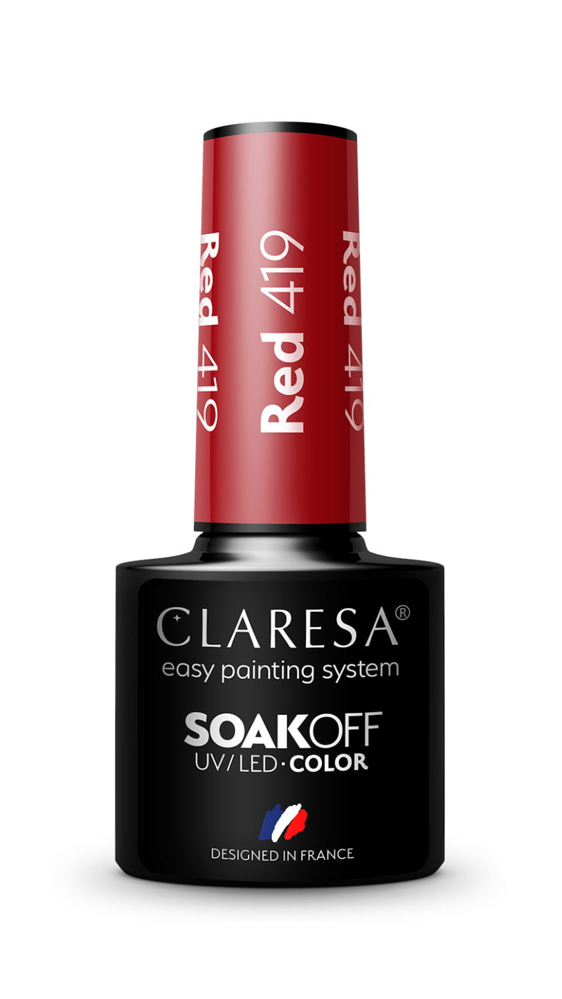 Claresa RED 419 Gel Polish 5 ml