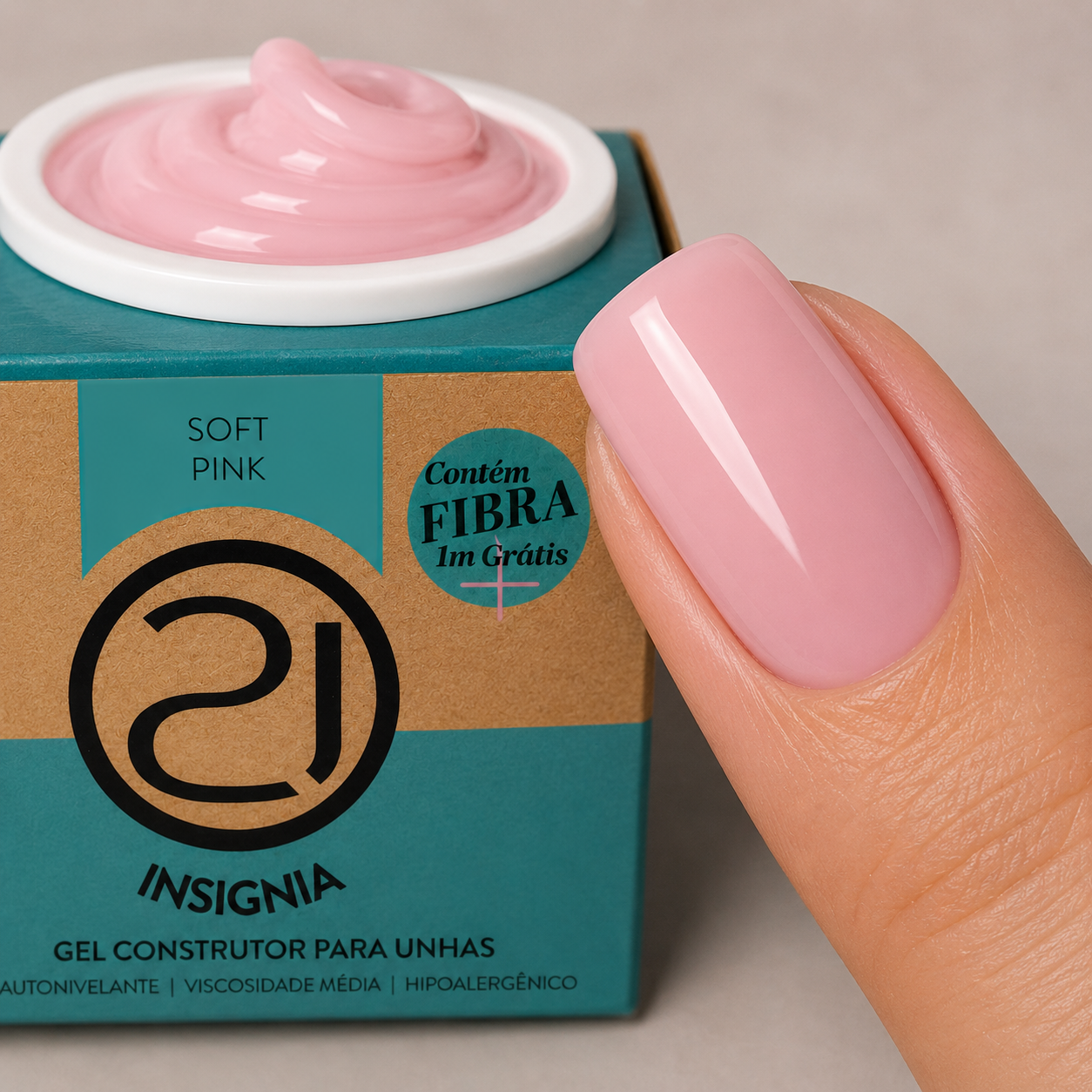 Gel Insignia Soft Pink 34g - Nails 21
