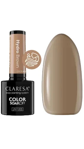 Claresa Color Alchemy HYDRO BROWN Gel Nail Polish 5 g