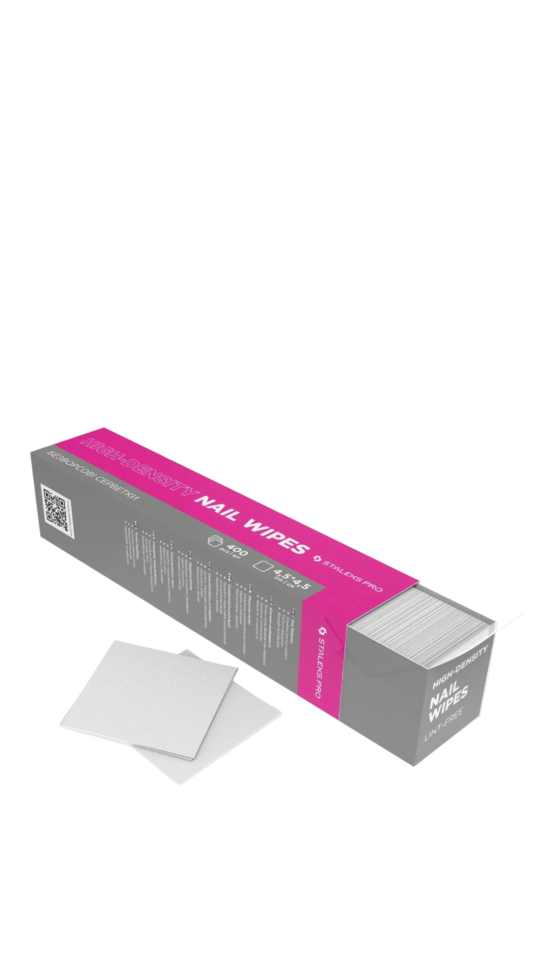 Nail Wipe Lint-free dense - Staleks Smart (400 pcs)