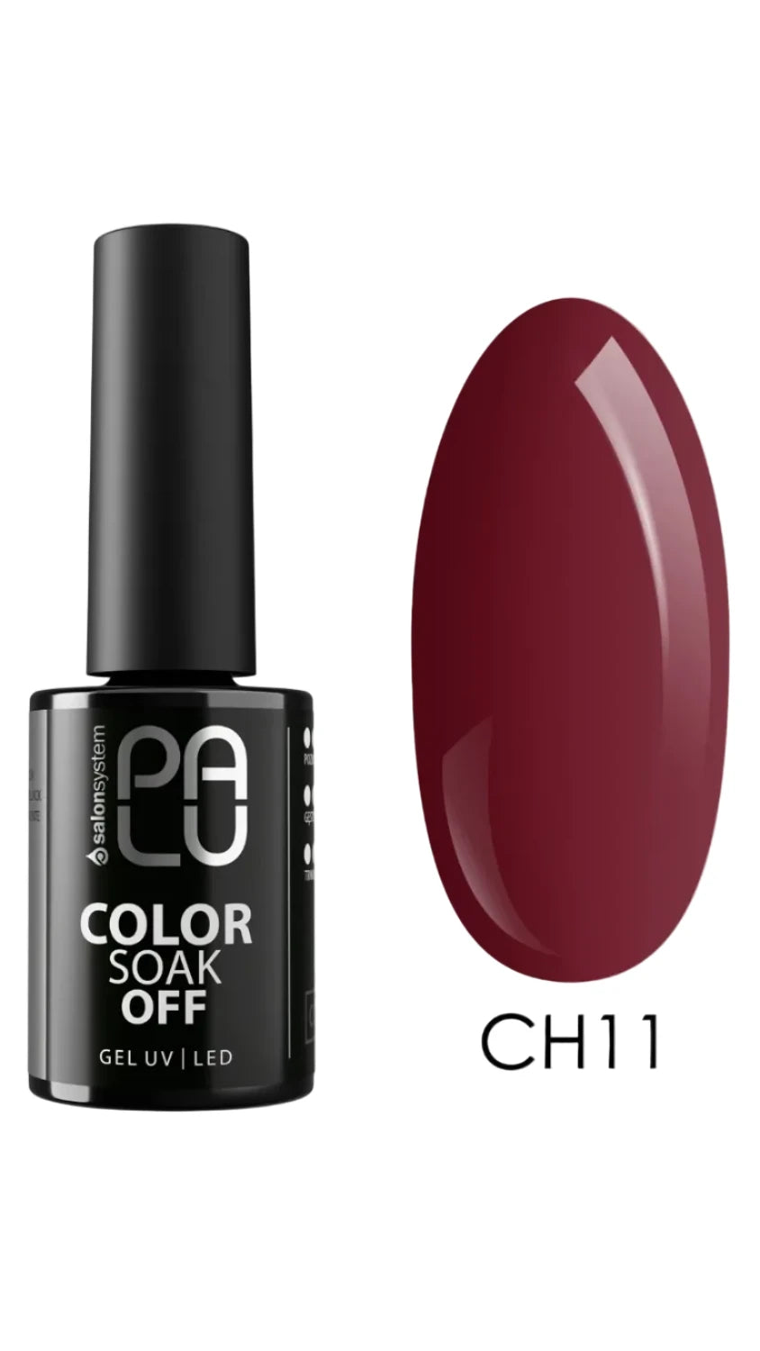Palu COPENHAGEN 11 “Deep Wine Burgundy” Gel Nail Polish (11g)