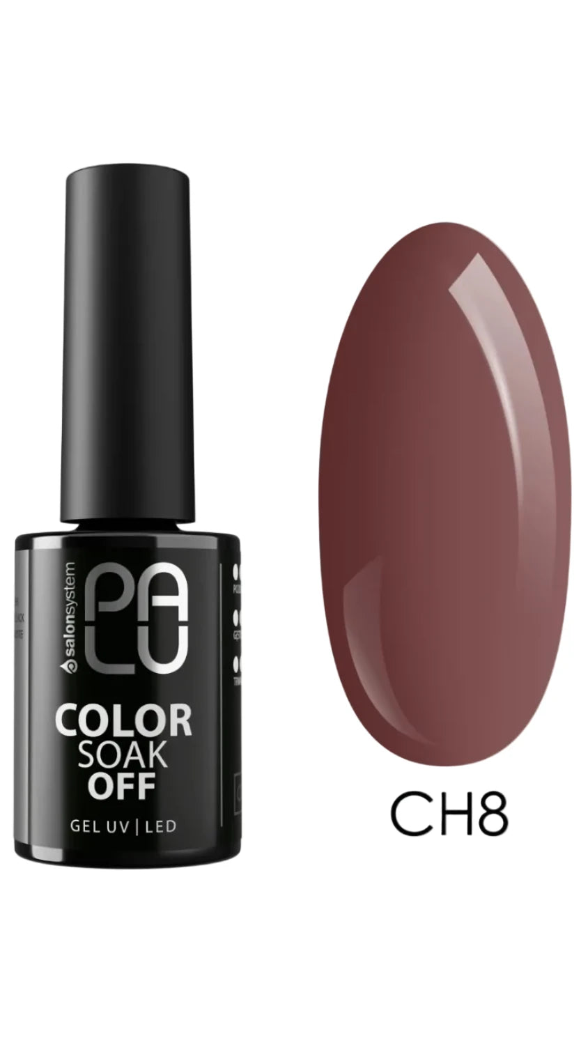 Palu COPENHAGEN 08 “Milky Mocha Brown” Gel Nail Polish (11g)