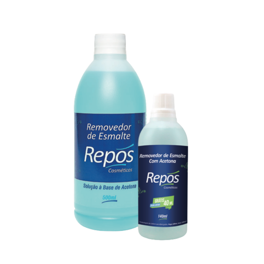 Repos Acetone Nail Polish Remover - 500ml