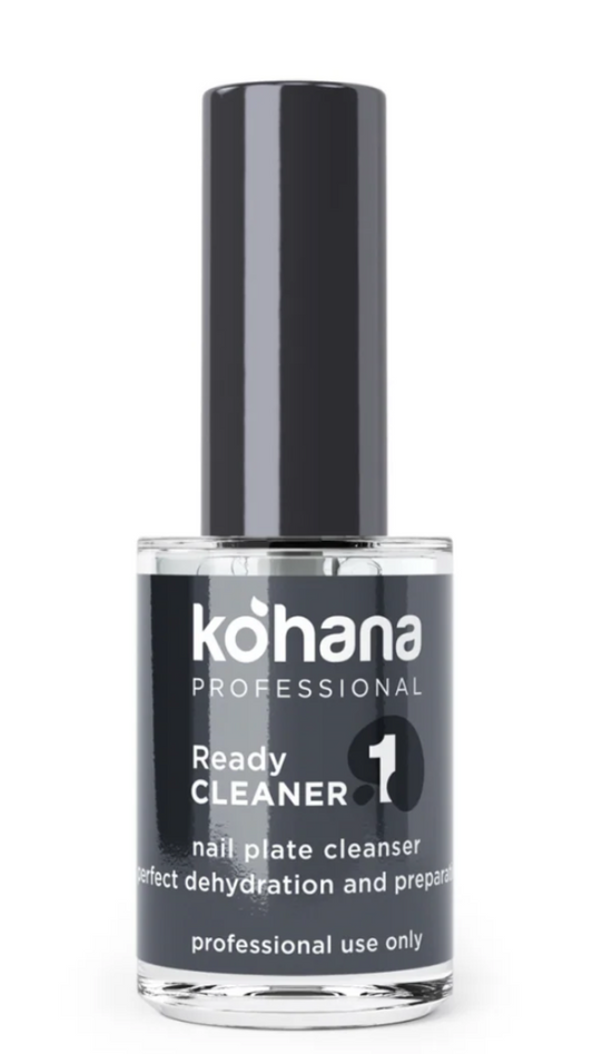 Kohana nail plate cleanser bottle on a white background