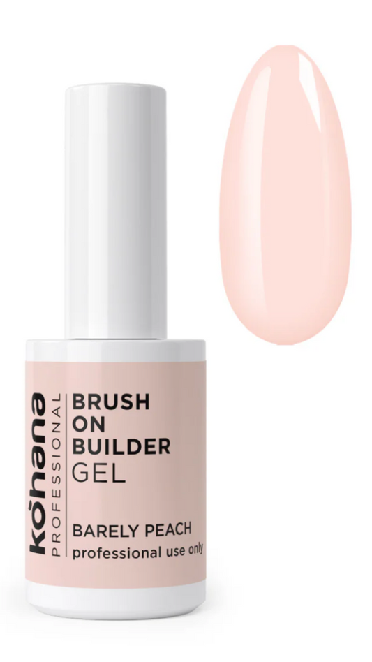 BRUSH ON BUILDER - BARELY PEACH 10ML