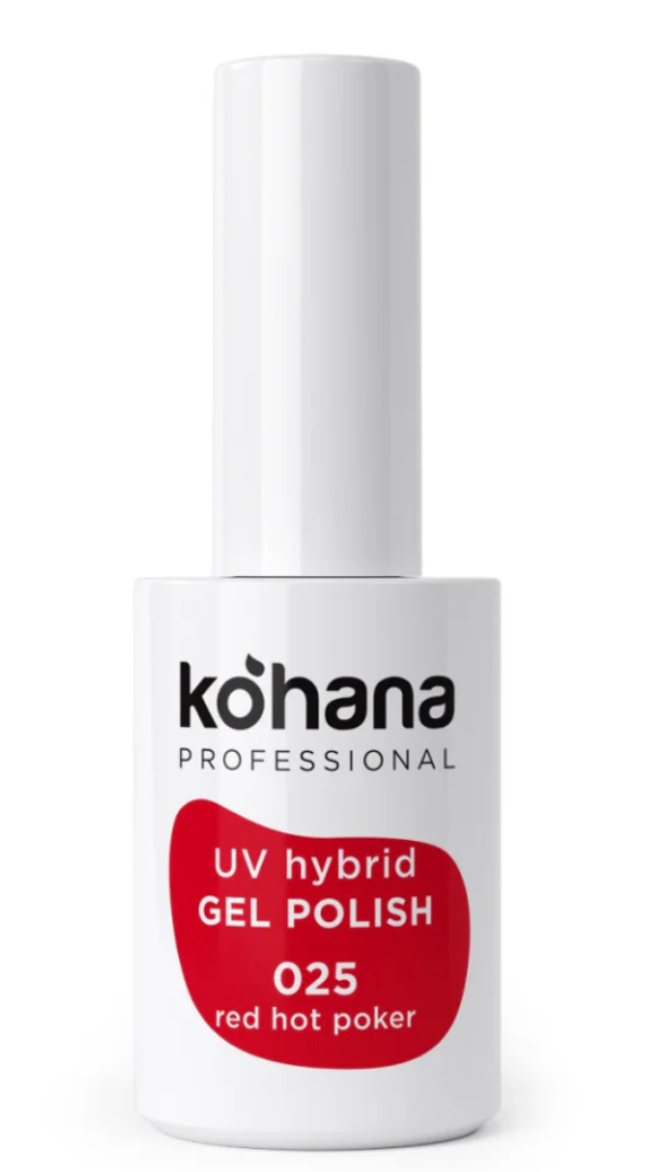 Kohana UV hybrid gel polish bottle on a white background