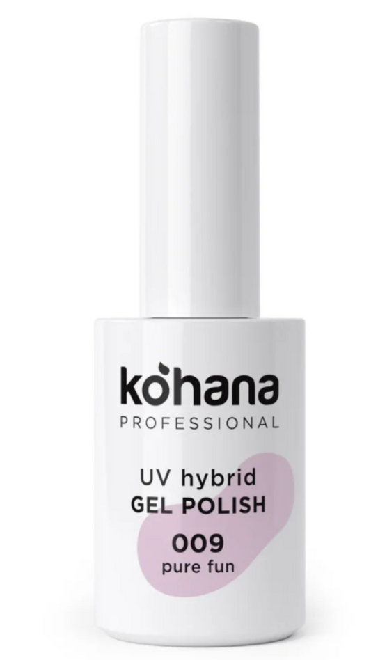 Kohana UV hybrid gel polish bottle on a white background