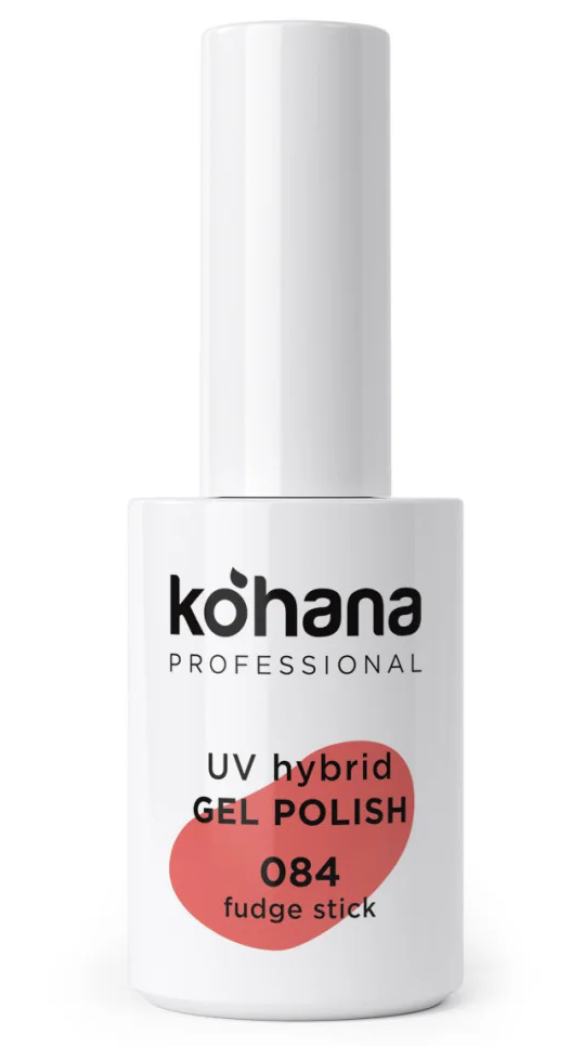 Kohana UV hybrid gel polish bottle on a white background