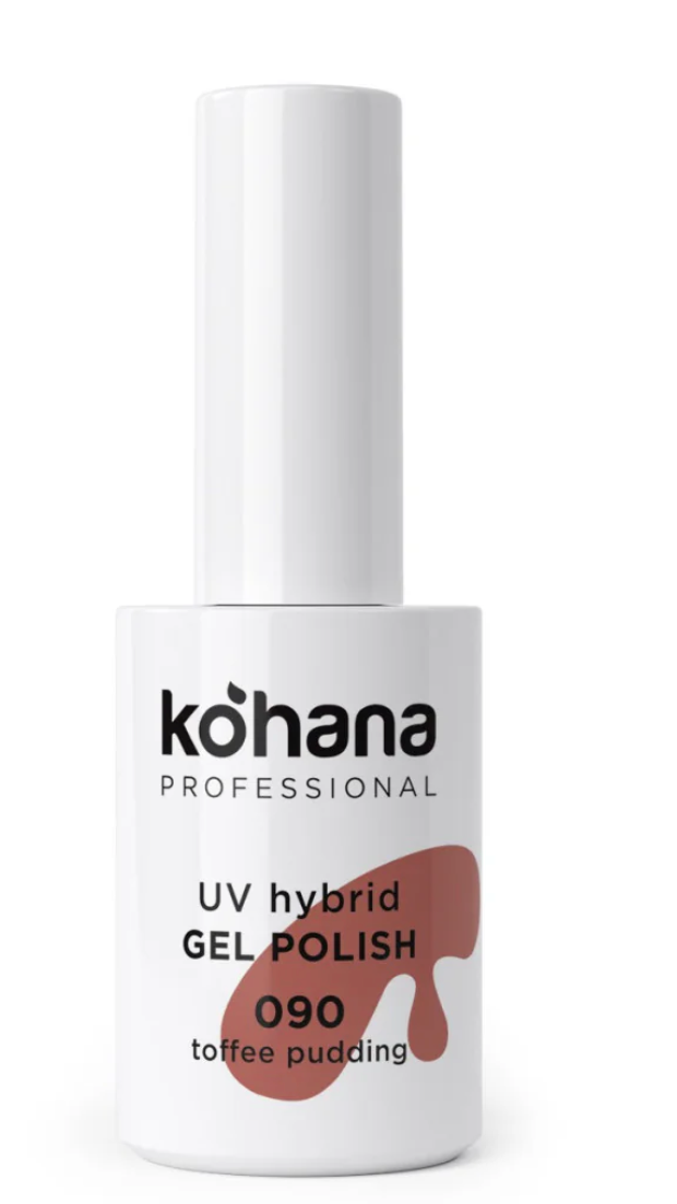 Kohana Professional UV hybrid gel polish bottle on a white background