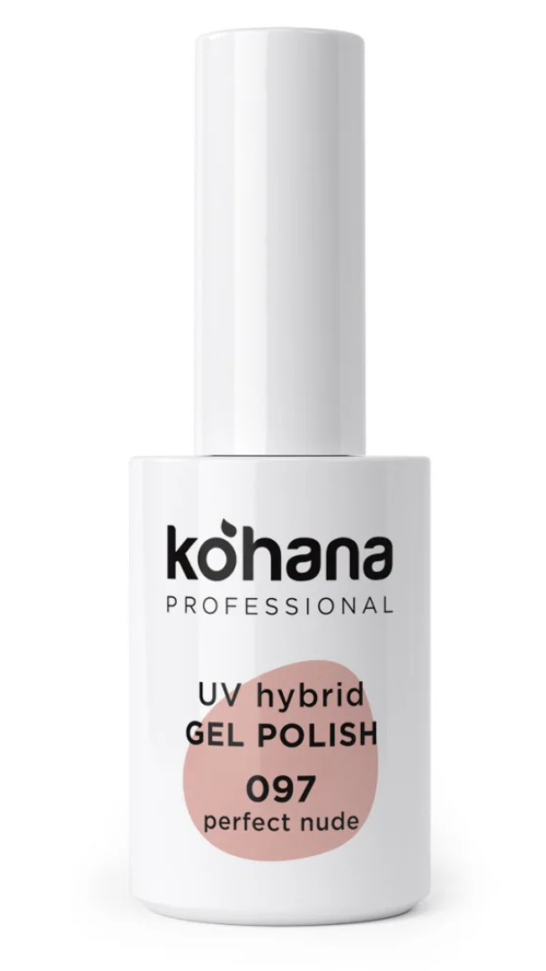 Kohana UV hybrid gel polish bottle on a white background