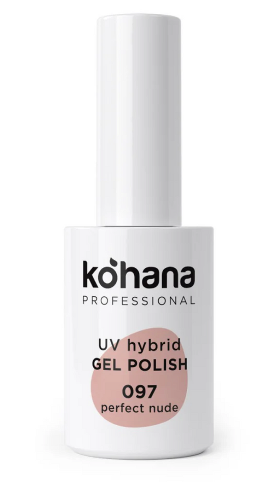 Kohana UV hybrid gel polish bottle on a white background