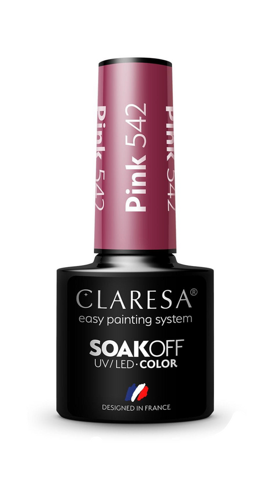 Claresa PINK 542 Gel Polish 5 ml