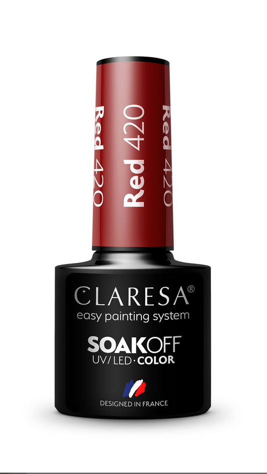 Claresa RED 420 Gel Polish 5 ml