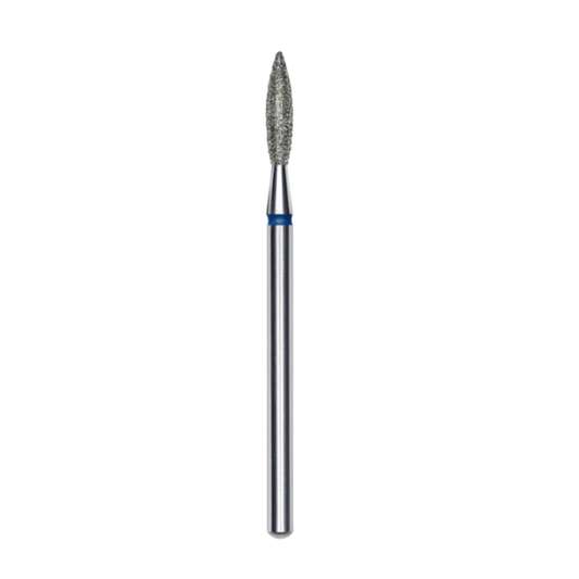 Diamond Nail Drill Bit Flame Blue Expert – Head Ø2.3mm / Working Part 10mm