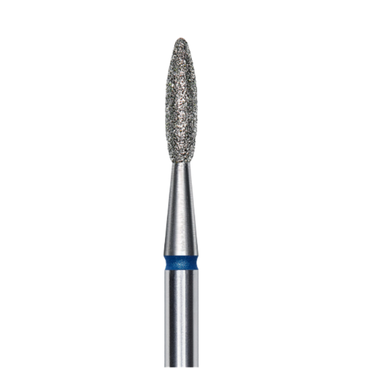 Diamond Nail Drill Bit Flame Blue Expert – Head Ø2.1mm / Working Part 8mm