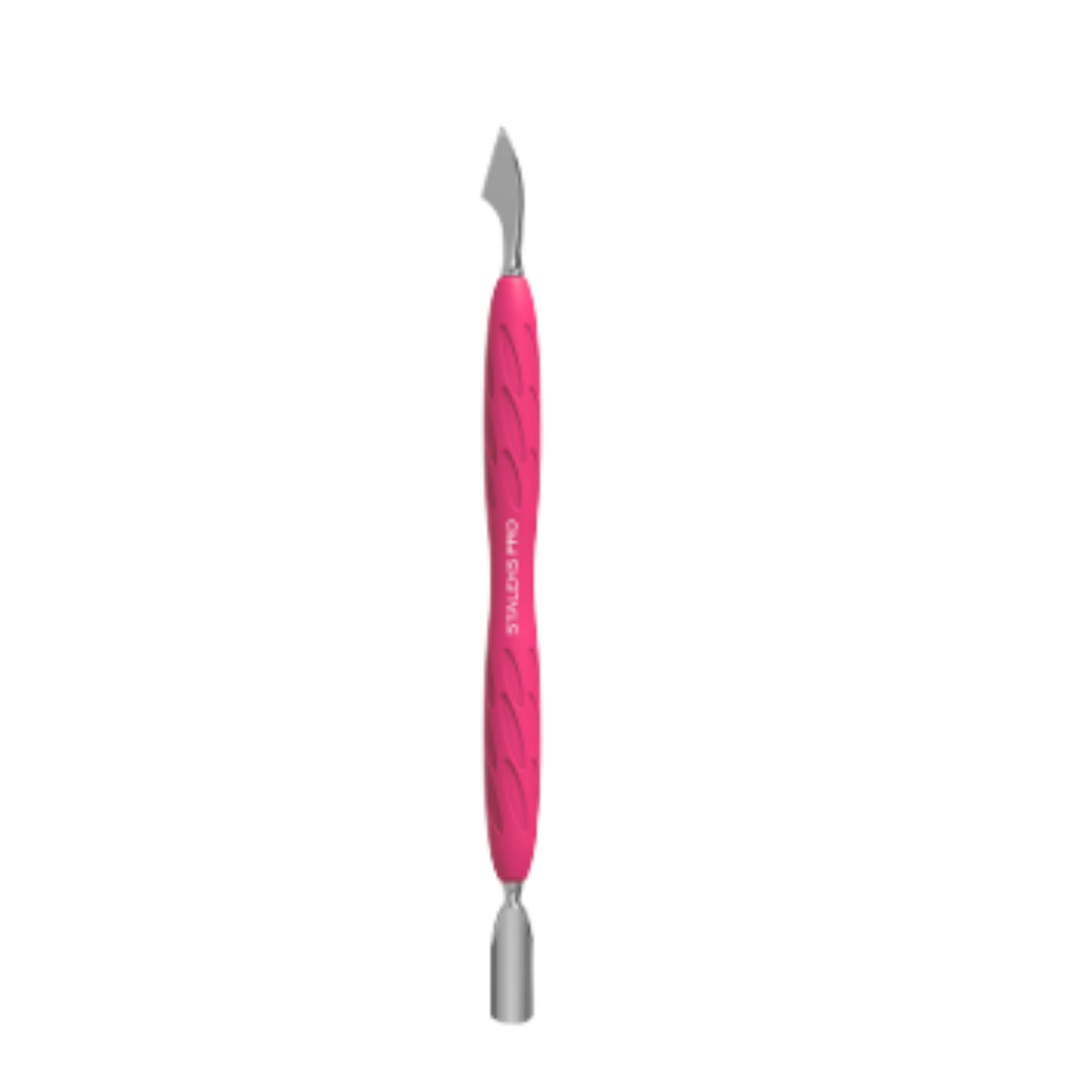 Manicure Pusher Gummy with Silicone Handle Uniq 10 Type 3 (Rounded Narrow Pusher and Cleaner)