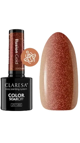 Claresa Color Alchemy ILUSION GOLD Gel Nail Polish 5 g