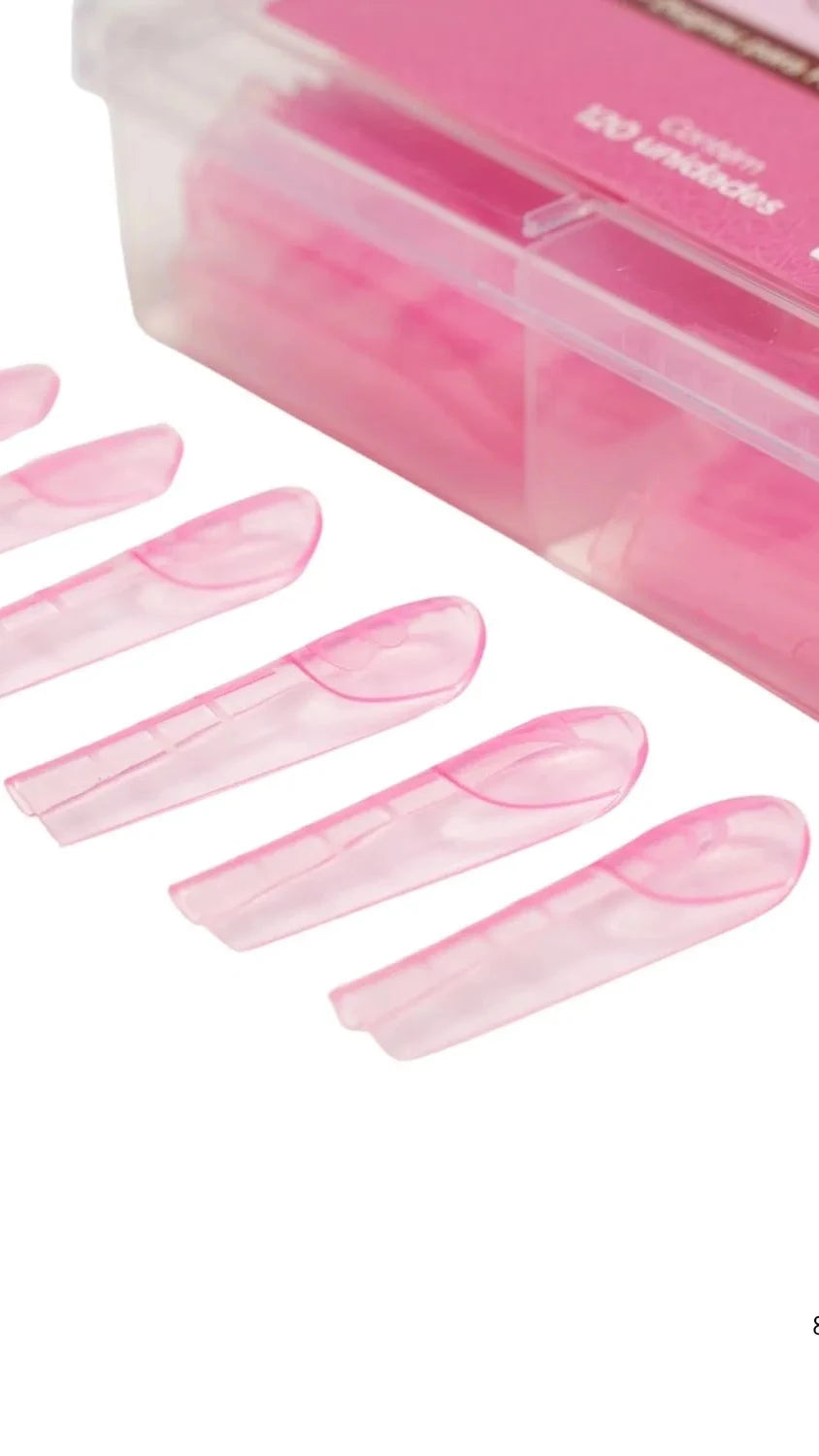 Anylovy - F1 Nail Forms French Reverse - 120 pcs