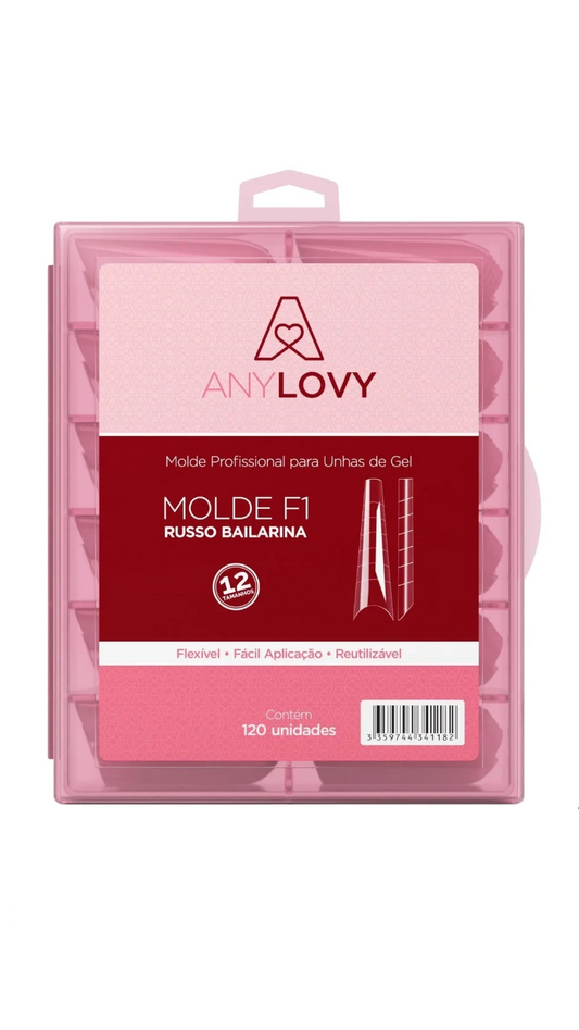 Anylovy - F1 Russian Nail Forms Ballerina - 120 pcs